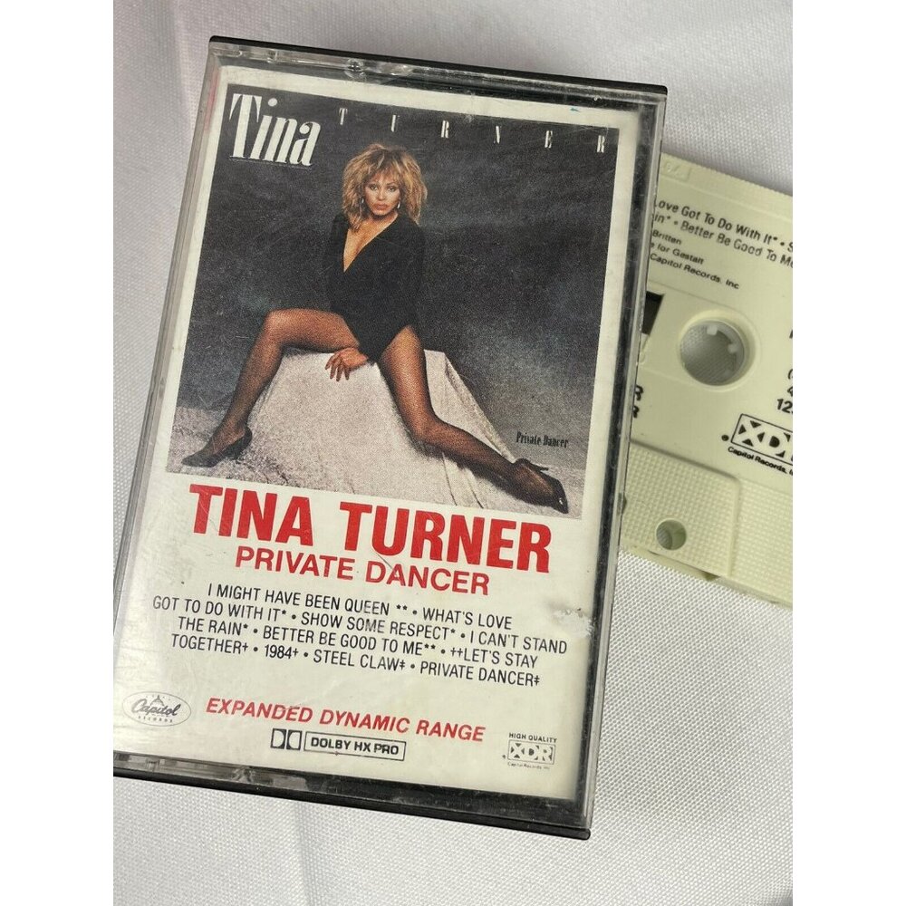 Tina Turner Private Dancer Cassette Music Tape TESTED WORKS 1994 Capitol Records - Picture 2 of 11